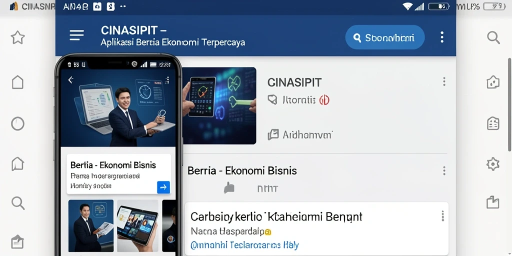 Tampilan antarmuka aplikasi CINASIPIT yang modern dan informatif.